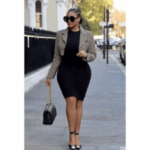 Unique And Classy Ladies Gown With Jacket